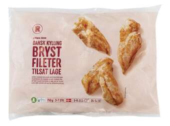 Rema 1000 Kyllingebrystfilet, 750 g tilbud