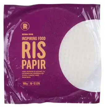 REMA 1000 Rispapir, 100 g tilbud