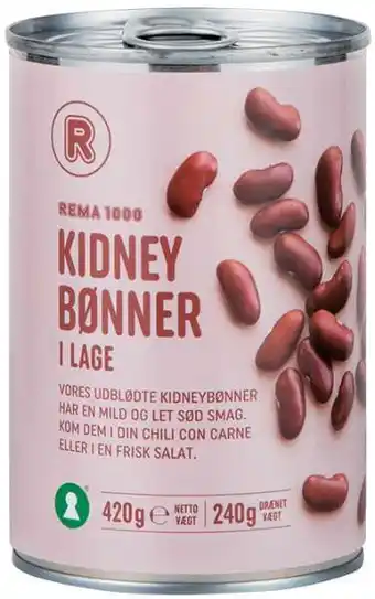 Kidney bønner i lage, 240 g