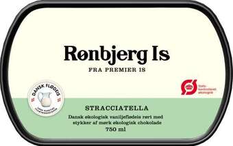 Rema 1000 Stracciatella flødeis, 750 ml tilbud