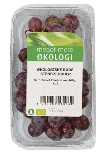 REMA 1000 Øko. druer stenfri, 400 g tilbud