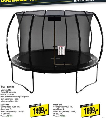 Harald Nyborg Trampolin tilbud