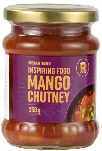 REMA 1000 Mango chutney, 250 g tilbud