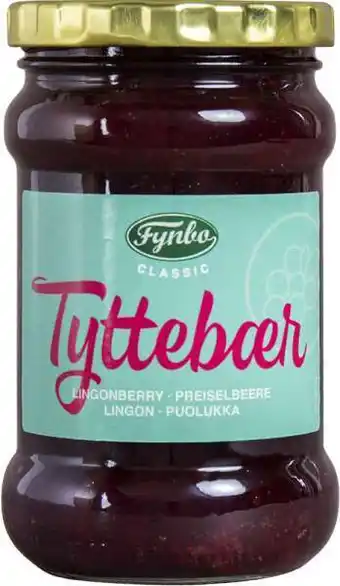 REMA 1000 Tyttebærmarmelade, 340 g tilbud