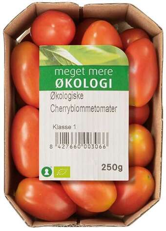 Øko. cherrytomater, 250 g