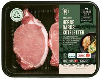 Herregårds koteletter, 340 g