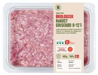 Rema 1000 Økologisk grisekød 8-12%, 400 g tilbud