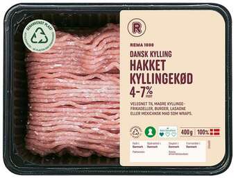 Hk. kyllingekød  4-7%, 400 g