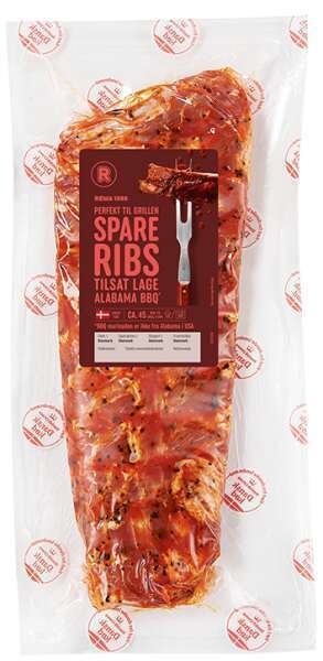 Rema 1000 Spareribs med bbq, 575 g tilbud