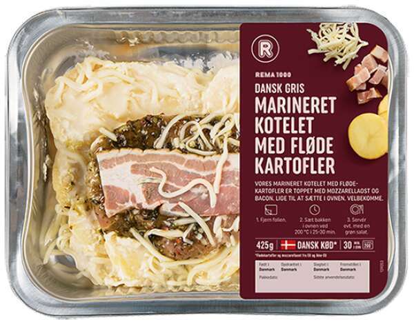 Rema 1000 Provence kotelet m/flødekartofler, 425 g tilbud