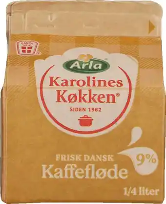 Kaffefløde 9%, 0.25 l