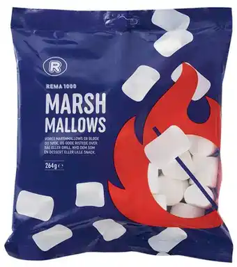 REMA 1000 Marshmallows, 264 g tilbud