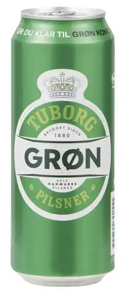 REMA 1000 Grøn tuborg 4,6%, 50 cl tilbud