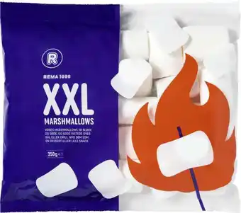 REMA 1000 Xxl marshmallows, 350 g tilbud