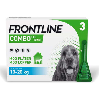 Land & Fritid Frontline combovet loppe- og flåtmiddel tilbud