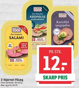 SPAR 3-stjernet pålæg tilbud