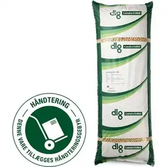 6mm - dlg træpiller, premium, 56x16 kg (896 kg. pr. palle)