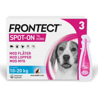 Land & Fritid Frontect spot-on til hund tilbud