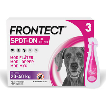 Land & Fritid Frontect spot-on til hund tilbud