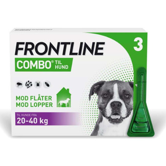 Land & Fritid Frontline combovet loppe- og flåtmiddel tilbud