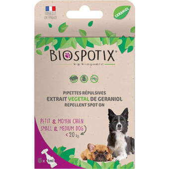 Land & Fritid Biospotix dog spot on 5 stk. tilbud