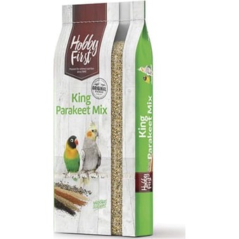 Land & Fritid King hobby first parakit m/sol 15 kg tilbud