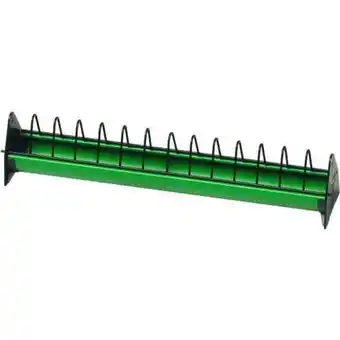 Fodertrug, plast/metal