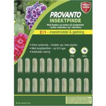 Land & Fritid Provanto insektpinde 20 x 2 gr. tilbud