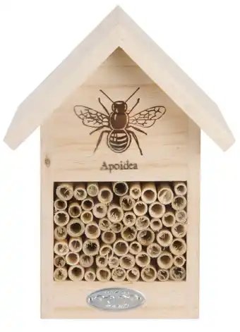 jem & fix Insekthotel til bier 16,9 x 12,2 x 22,9 cm tilbud