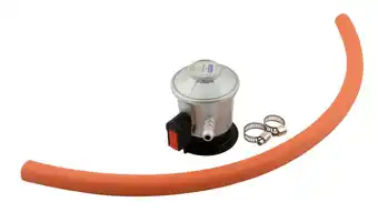 jem & fix Gasregulator sæt m/gummislange og 2 spændebånd tilbud
