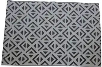 jem & fix Plasttæppe 160 x 230 cm - grå/sort tilbud