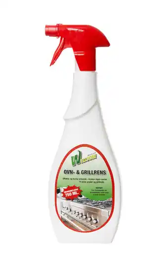 jem & fix Welldone ovn- og grillrens 750 ml tilbud
