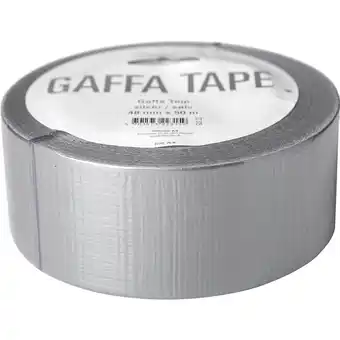 jem & fix Gaffatape sølv 48 mm x 50 meter tilbud