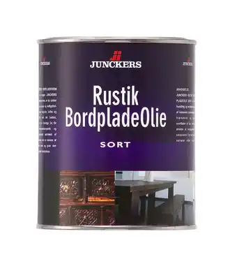 jem & fix Junckers rustik bordpladeolie sort 0,75 liter tilbud