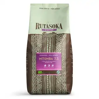 Rutasoka økologisk espresso mitumba