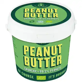Motatos Green choice øko peanut butter | økologisk og krav-mærket jordnøddesmør med sprøde stykker jordnødder i! tilbud