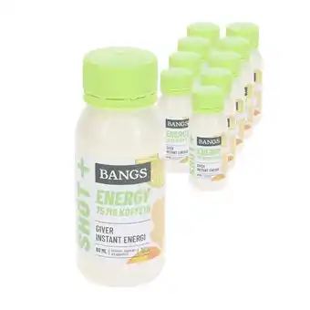 10-pak bangs energy shot 60ml