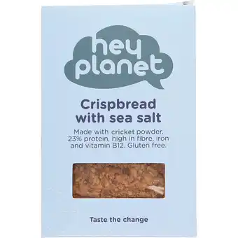 Hey planet crispbread sea salt