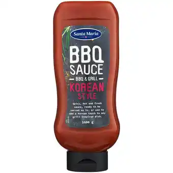 Motatos Santa maria bbq sauce korean style | bbq sauce med koreansk smag. spis som den er eller brug som marinade til grillen. tilbud