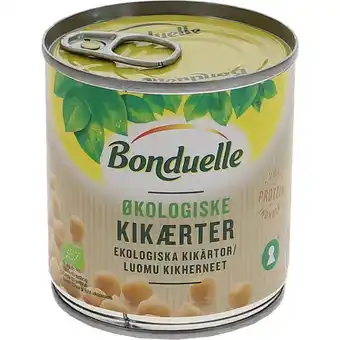 Bonduelle 3 x økologiske kikærter