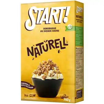 Granola start naturell