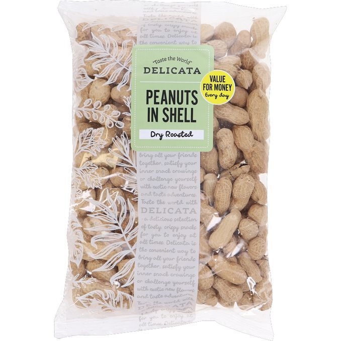 Motatos Delicata peanuts m. skal 300g | velsmagende, tørristede peanuts m. skal. tilbud