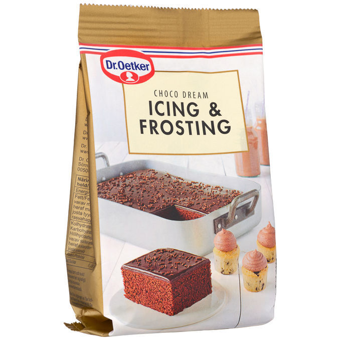 Dr. oetker icing & frosting choco dream 190g tilbud hos Motatos