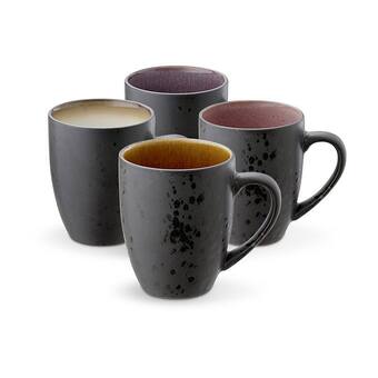 Kop & Kande Bitz krus 4 stk sort/ assorteret 30 cl tilbud