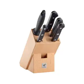Zwilling gourmet knivblok 6 dele