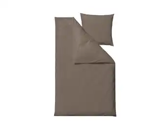 Kop & Kande Södahl organic wave sengesæt taupe 140x220 cm tilbud
