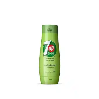 Sodastream 7up free smagskoncentrat inkl. pant 440ml