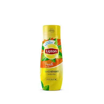 Sodastream smagskoncentrat lipton ice tea peach 440 ml