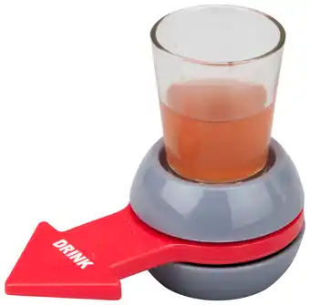 Harald Nyborg Shots spinner med 1 glas tilbud