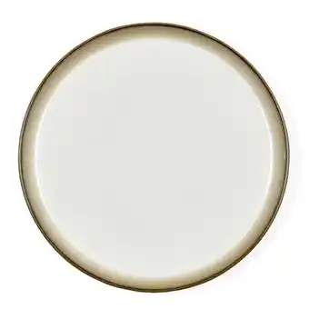 Bitz gastro flad tallerken grå/creme 21 cm